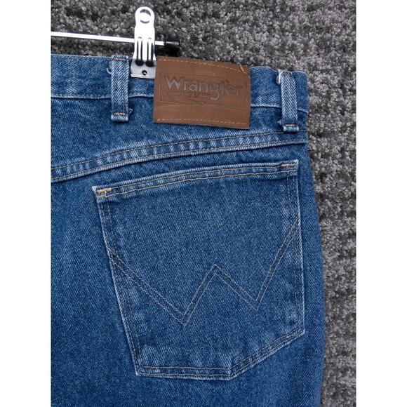 Wrangler Pro Gear Jeans Men 42x30 Blue Brush Guard Upland Briar Hunting Outdoors - Picture 12 of 13